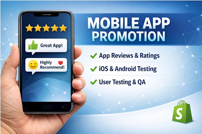do mobile app install, app rating review and mobile app promotion