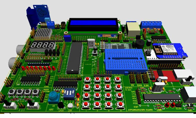 design professional pcb, schematic and embedded hardware