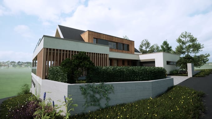 do architectural model and visualisation for your project