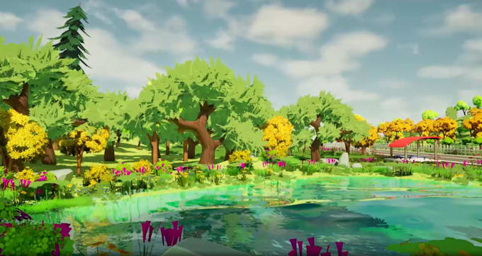 make 3d environments for mobile games