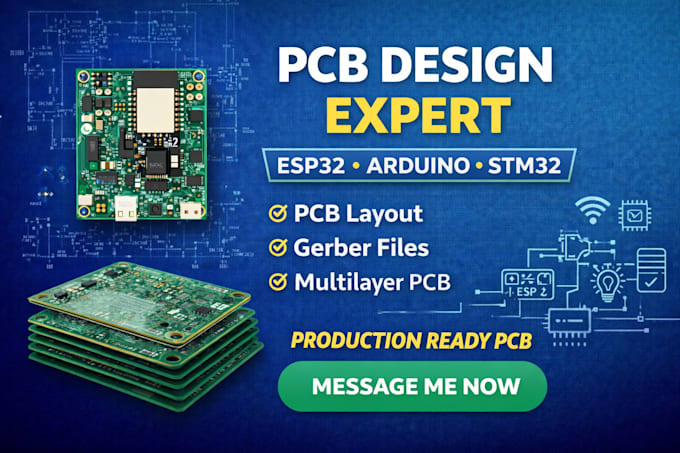 do esp32, arduino, stm32 firmware, iot and embedded systems programming
