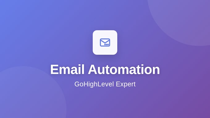 set up gohighlevel email automation