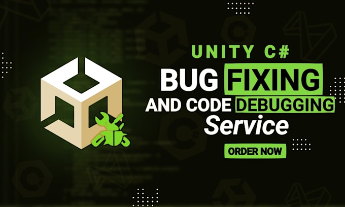 fix unity c sharp bugs and debug your game code