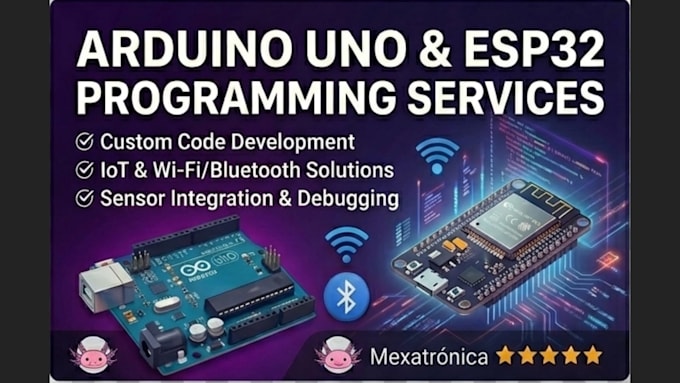 program your esp32 or arduino microcontroller