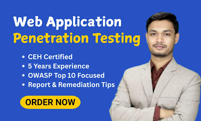 do vulnerability scan and penetration testing to ensure web security