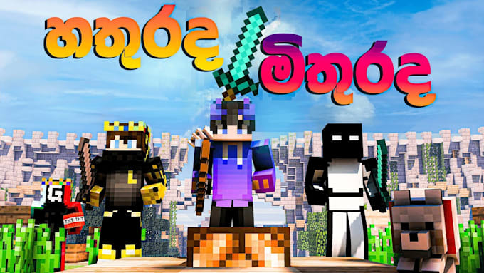 design high quality viral minecraft thumbnails for your youtube channel