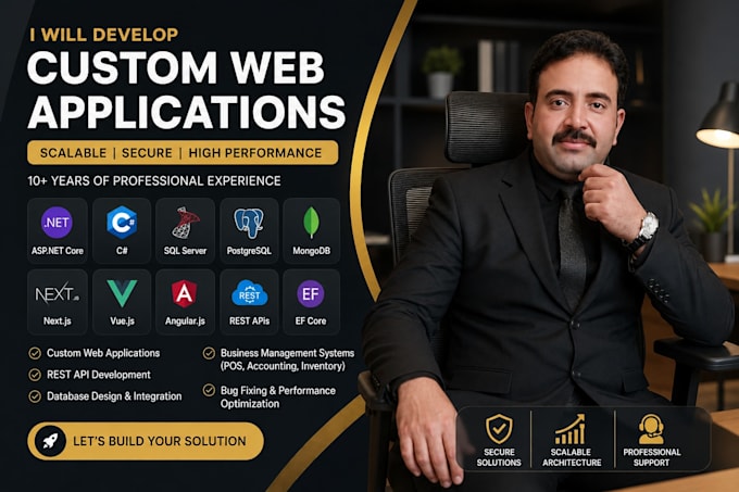 develop custom saas and web application development