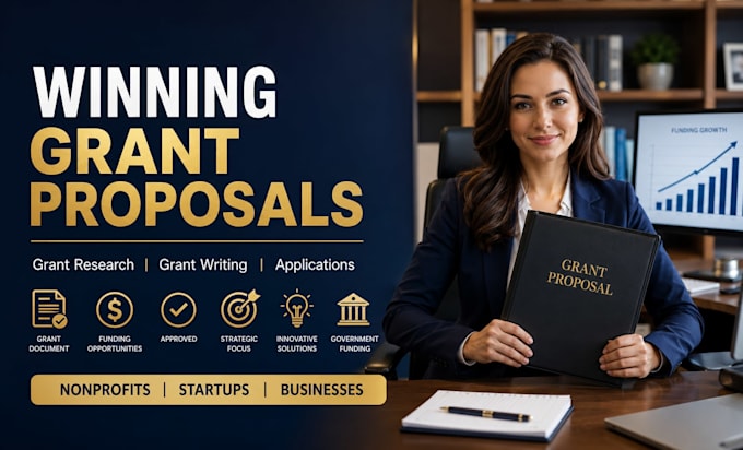 write a winning grant proposal, grant application, grant research and funding