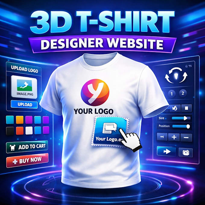 create custom t shirt designer ecommerce website