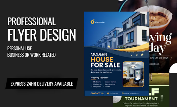 create a professional flyer for your company