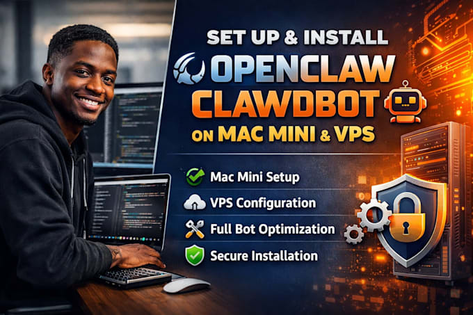 set up install openclaw clawdbot set up open claw clawdbot on mac mini, vps