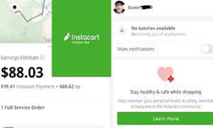 create amazon driver bot, instacart bot, doordash bot, spark driver bot,uber bo