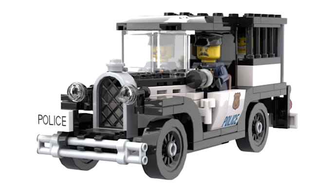 design lego super car, sport car, house, toys, vintage car with xml part list