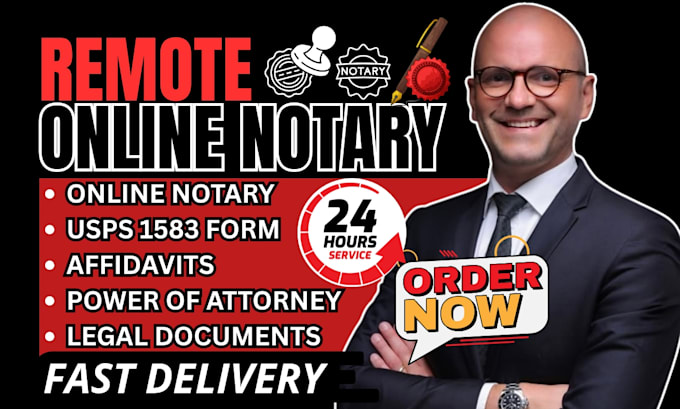 notarize usps 1583 and 3053 form online available now same day