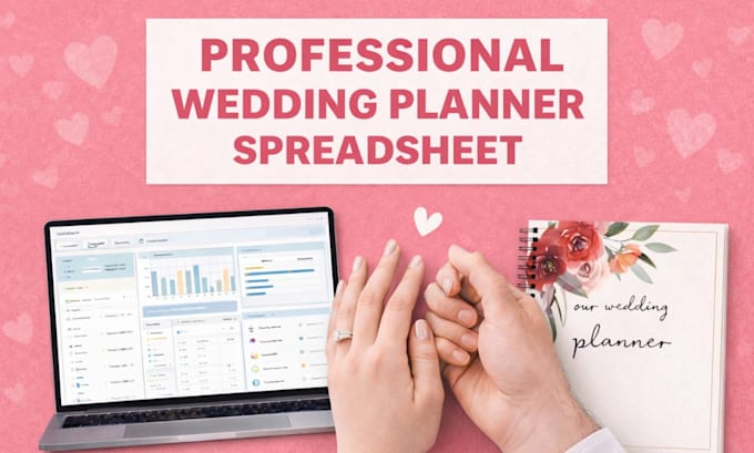 create wedding planner spreadsheet budget tracker and checklist in google sheets