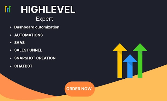 customize your gohighlevel dashboard, login page, expert ghl design