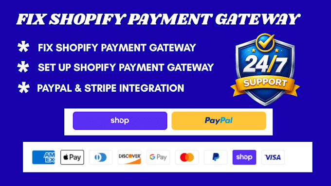 fix shopify payment gateway paypal and stripe integration