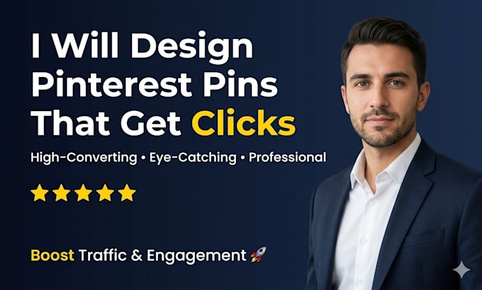 design professional high quality pinterest pins for ai tools