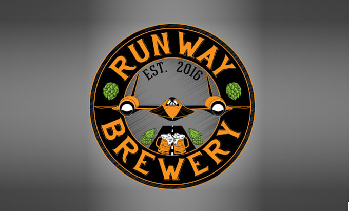 make brewery beer labels logo with merchandise apparel