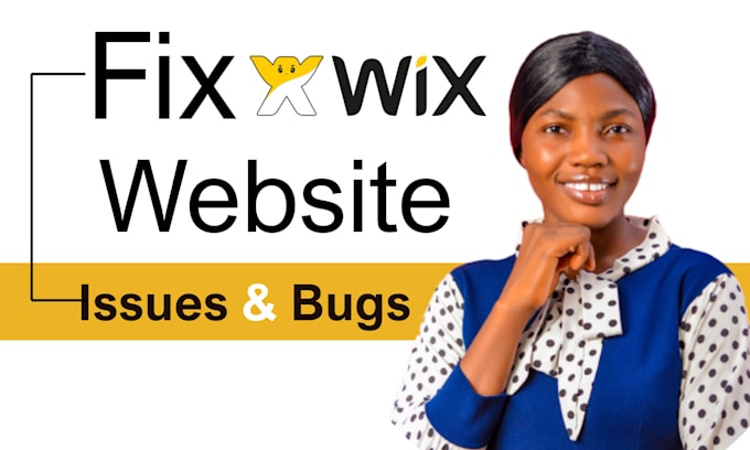 fix wix website issues, wix bugs, wix errors and wix design problems