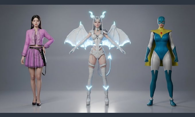 make high quality game ready outfits and accessories for your character