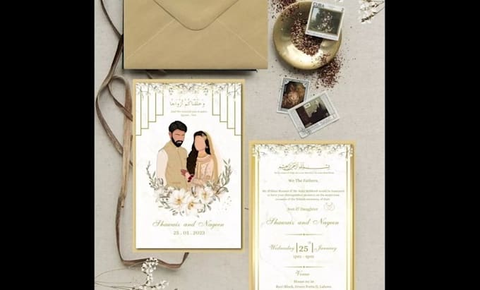 design marriage certificate, invitation card, border lines