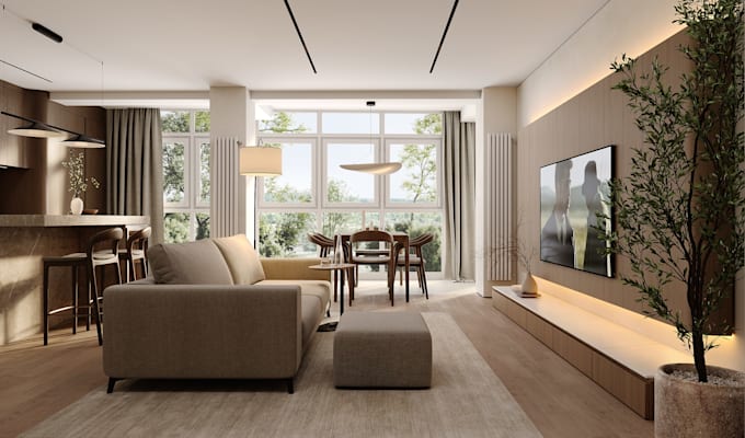 create interior 3d tour, virtual 3d tour and walkthrough