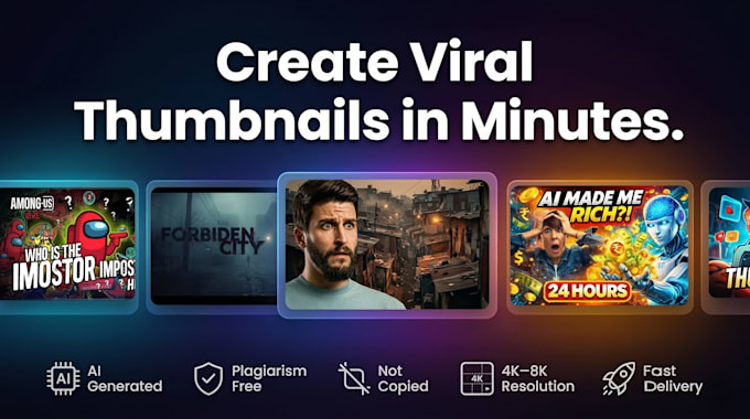 design high CTR youtube thumbnails using ai tools