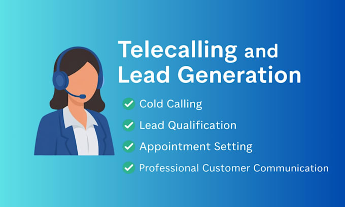 do telecalling cold calling and lead generation