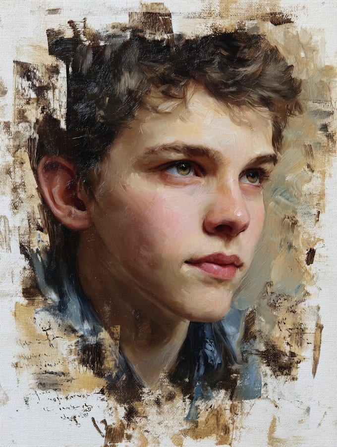 paint renaissance art oil painting portrait
