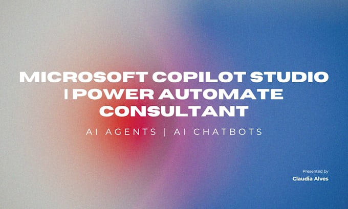 build microsoft copilot studio ai agent, power automate, ai chatbots power apps