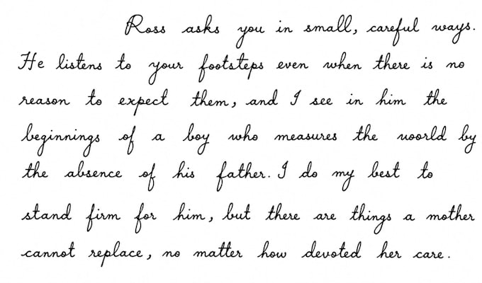 handwrite letters, notes, or documents for you