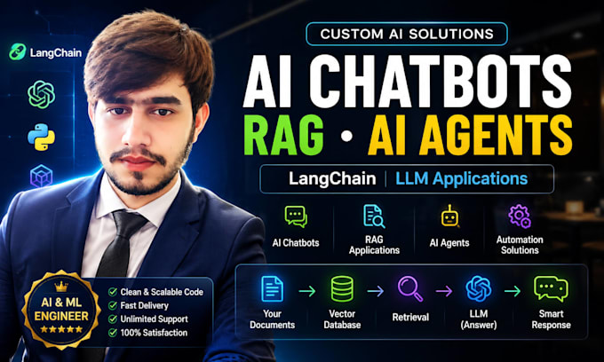 build ai chatbots, rag apps and ai agents with langchain