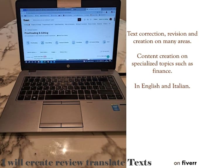 create review transalate texts