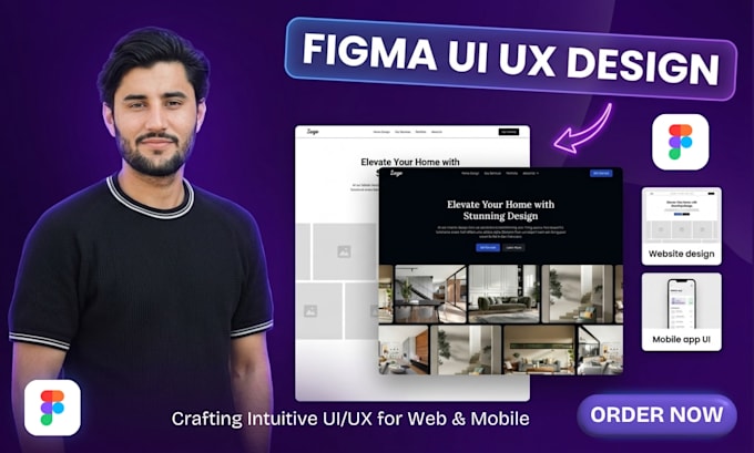 do professional figma design redesign for website UX UI landing pages