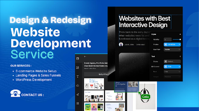 redesign wordpress website or revamp old website to modern wordpress design