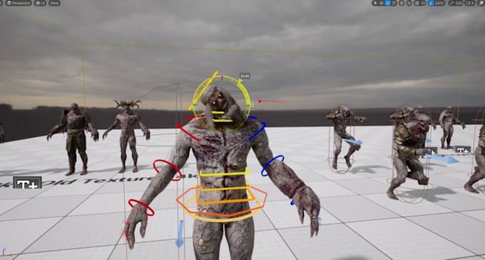 avatar uasset file,ready game 3d model,glb,vrm livestream,vrchat,rig3d ai image