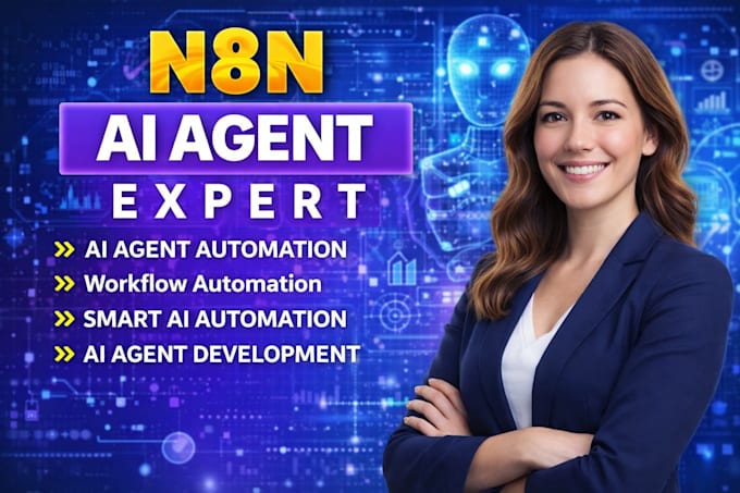 Build n8n ai agent ai automation workflow automation api integration by ...