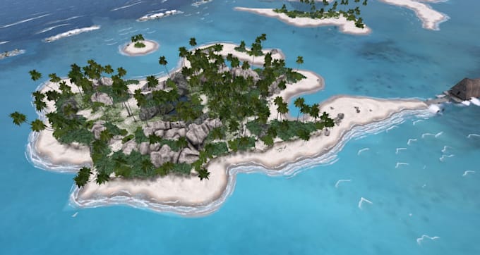 Diseñar entorno de juego 3d en unity y ue5, nivel, mapa de terreno ...