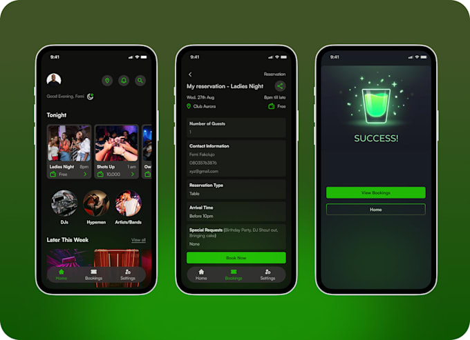 design modern and user friendly mobile apps