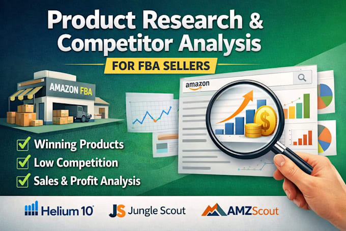 do amazon product research and competitor analysis