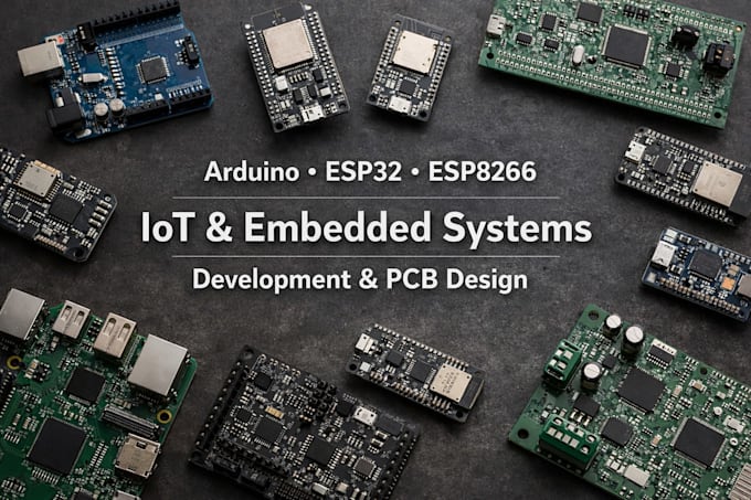 do esp32 iot projects, raspberry pi programming and firmware development
