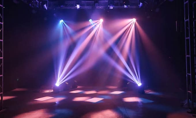 design virtual 3d stage lighting interior design