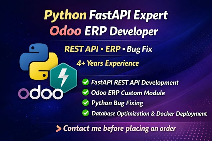 develop a high performance rest API using python fastapi