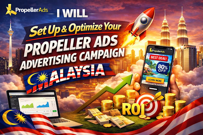 set up and optimize your propeller ads advertising campaign in malaysia