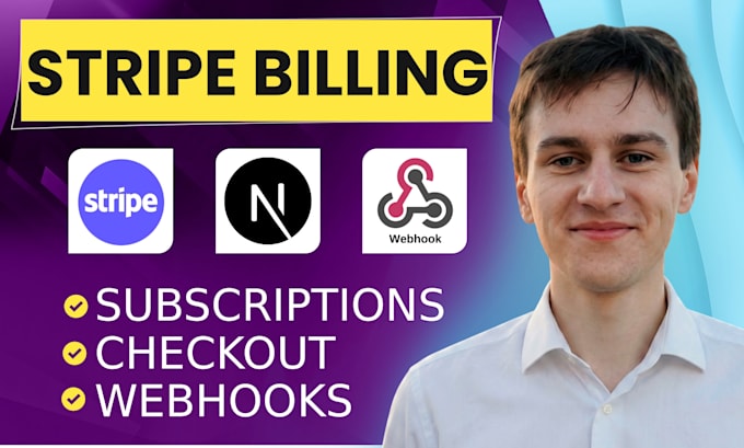 integrate stripe checkout, subscriptions, and webhooks in next js
