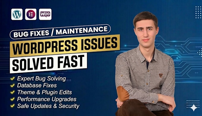 do wordpress maintenance and technical bug fixing