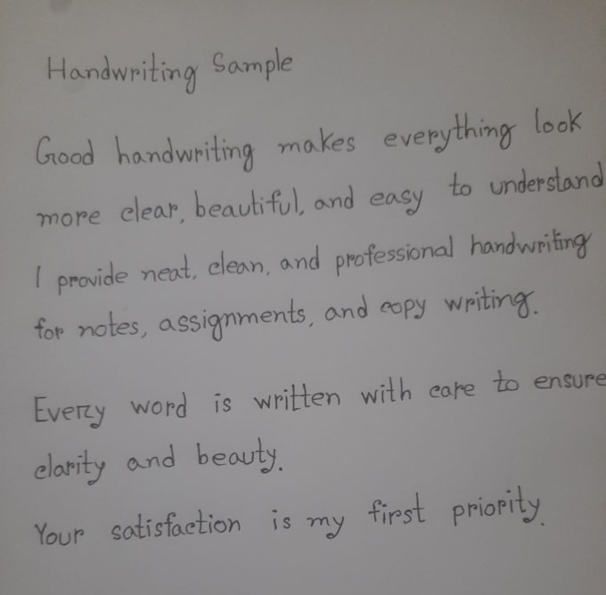 Write beautiful handwritten notes, letters and messages by Shanta ...