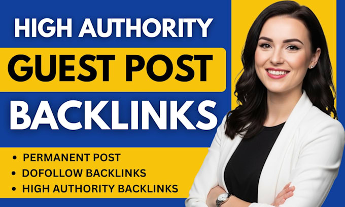 do high quality dofollow guest post with contextual seo backlinks