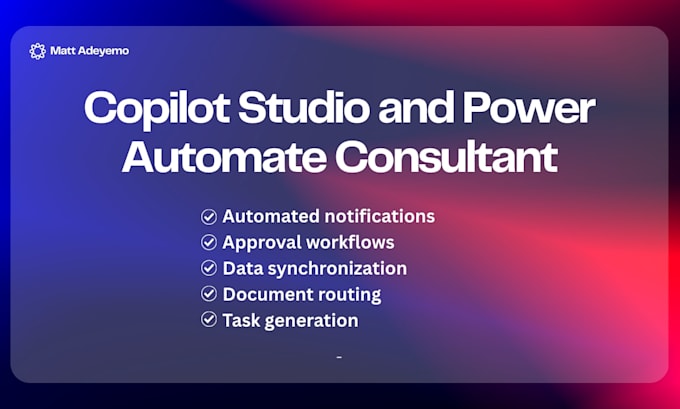 do copilot studio agent, power automate planner, ai chatbot, power app, ms team